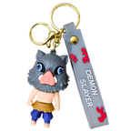 Keychain with character from 'Demon Slayer' on a white background