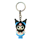 Keychain with a cartoon character on a white background
