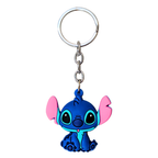 Keychain with a cartoon character on a white background